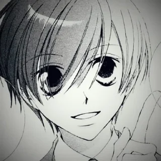 🎤 emoji 「🎤」Fujioka Haruhi Telegram sticker 16 of 30