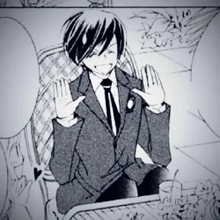 📎 emoji 「📎」Fujioka Haruhi Telegram sticker 7 of 31
