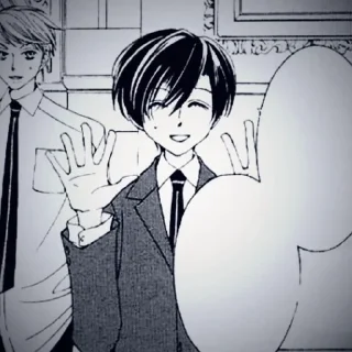 📎 emoji 「📎」Fujioka Haruhi Telegram sticker 18 of 31