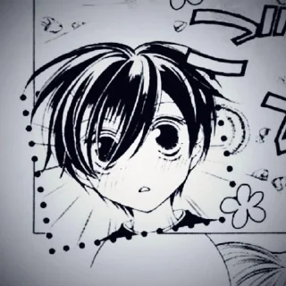 📎 emoji 「📎」Fujioka Haruhi Telegram sticker 13 of 31