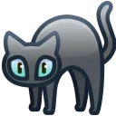 Sticker from Scared Cat by @GiftChanges
