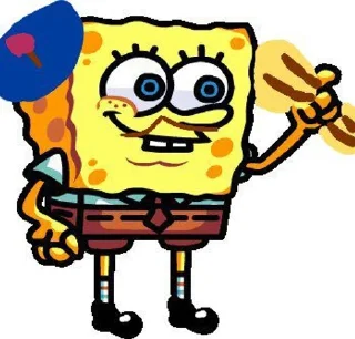 🥖 emoji Спонг (не губка боб) Telegram sticker 22 of 27