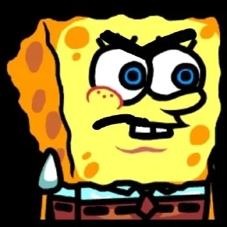 😡 emoji Спонг (не губка боб) Telegram sticker 10 of 27