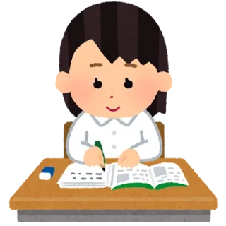 ✍️ emoji School girl : Iru Sutoya Telegram sticker 6 of 50