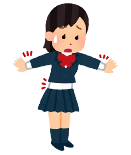 👕 emoji School girl : Iru Sutoya Telegram sticker 9 of 50