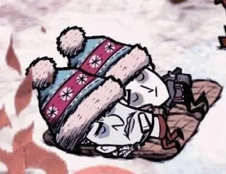 Sticker from don't starve stickers