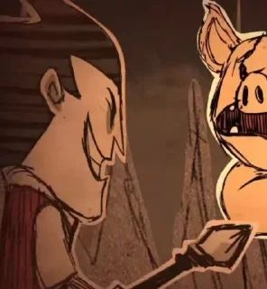 Sticker from don't starve stickers