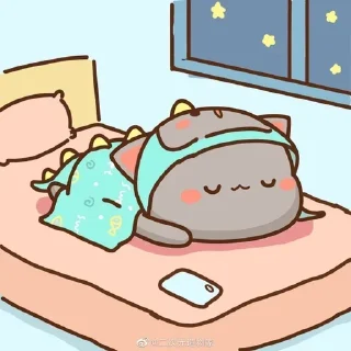 💤 emoji Котики @maake_upp Telegram sticker 12 of 13