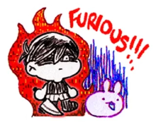 Sticker from omori!