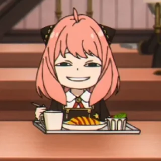 💖 emoji Аня Форджер @anime_stiicker Telegram sticker 18 of 18