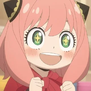 Sticker from Аня Форджер @anime_stiicker