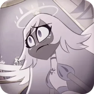 Sticker from БОЛЬШЕ ⇨ @CLOOBHUB ЭМИЛИ ЛИШЬ ХАЗБИН HAZBIN HOTEL