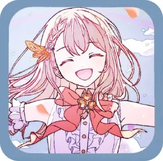 🌟 emoji minori hanasato ! @mizuuuk Telegram sticker 15 of 40