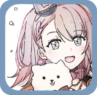 🌟 emoji minori hanasato ! @mizuuuk Telegram sticker 11 of 40