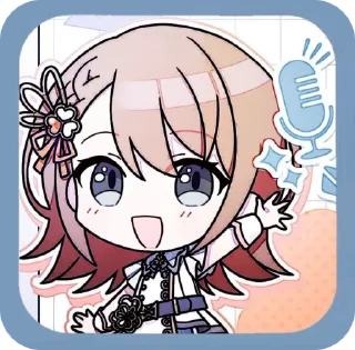 🌟 emoji minori hanasato ! @mizuuuk Telegram sticker 14 of 40