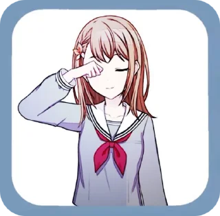 🌟 emoji minori hanasato ! @mizuuuk Telegram sticker 7 of 40