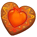 🎁 emoji Cookie Heart by @GiftChanges Telegram sticker 19 of 100