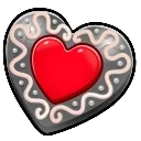 🎁 emoji Cookie Heart by @GiftChanges Telegram sticker 10 of 100