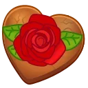 🎁 emoji Cookie Heart by @GiftChanges Telegram sticker 9 of 100
