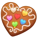 🎁 emoji Cookie Heart by @GiftChanges Telegram sticker 20 of 100