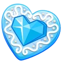 🎁 emoji Cookie Heart by @GiftChanges Telegram sticker 8 of 100