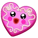 🎁 emoji Cookie Heart by @GiftChanges Telegram sticker 5 of 100