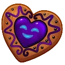 🎁 emoji Cookie Heart by @GiftChanges Telegram sticker 7 of 100