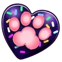 🎁 emoji Cookie Heart by @GiftChanges Telegram sticker 4 of 100