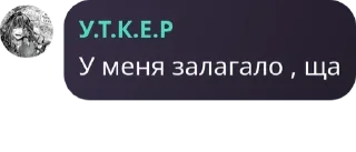 Sticker from Цитаты уткера уээ