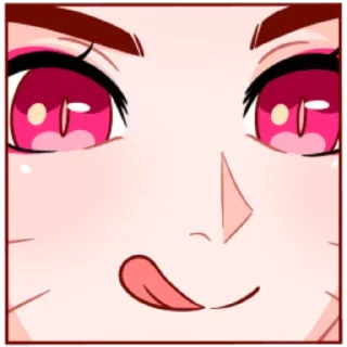 😜 emoji Госпожа Ай by @offstikbot Telegram sticker 12 of 42