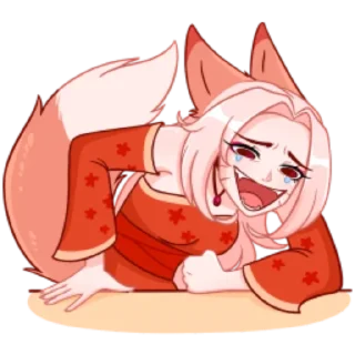 😂 emoji Госпожа Ай by @offstikbot Telegram sticker 20 of 42