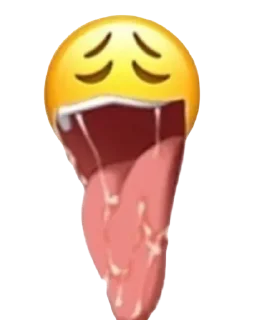 👅 emoji Больше стиков тут: @stikery4 Telegram sticker 17 of 47