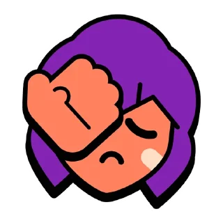 🤦‍♂️ emoji Shelly Telegram sticker 24 of 39