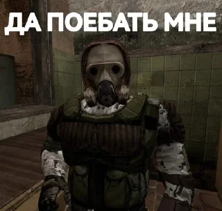 Sticker from Да поебать нам сталкерам