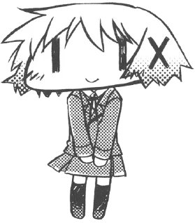 Sticker from Hidamari Sketch