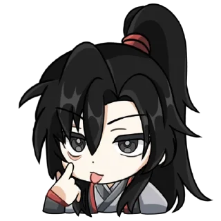 Sticker from mdzs x genshin @qqwelj