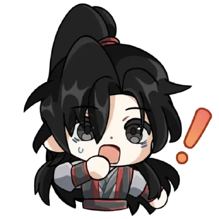 Sticker from mdzs x genshin @qqwelj