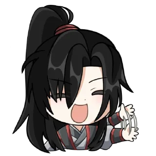 Sticker from mdzs x genshin @qqwelj