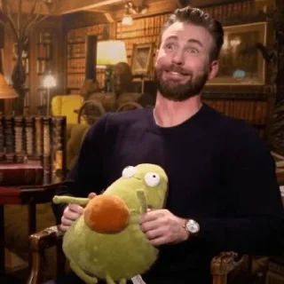 🥑 emoji chris evans memes Telegram sticker 12 of 60