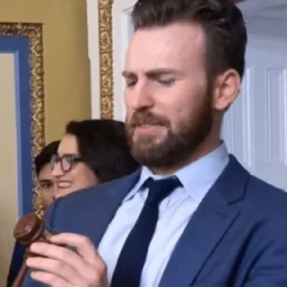 😐 emoji chris evans memes Telegram sticker 21 of 60