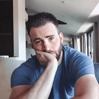 😒 emoji chris evans memes Telegram sticker 13 of 60