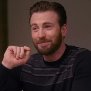 😉 emoji ChRiS eVanS Telegram sticker 9 of 115