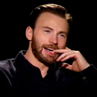 😏 emoji ChRiS eVanS Telegram sticker 17 of 115