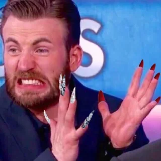 😬 emoji chris evans memes Telegram sticker 16 of 60