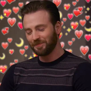 🥰 emoji ChRiS eVanS Telegram sticker 23 of 115