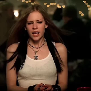 Sticker from Avril Lavigne :: by: @Tokiotorg @fStikBot