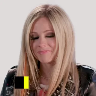 Sticker from Avril Lavigne :: by: @Tokiotorg @fStikBot