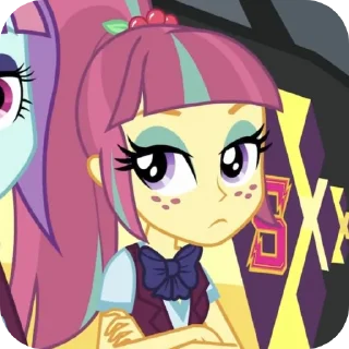 Sticker from Equestria girls