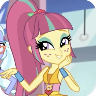 Sticker from Equestria girls