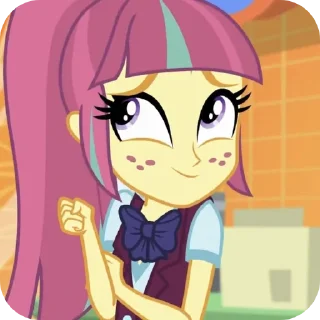 Sticker from Equestria girls